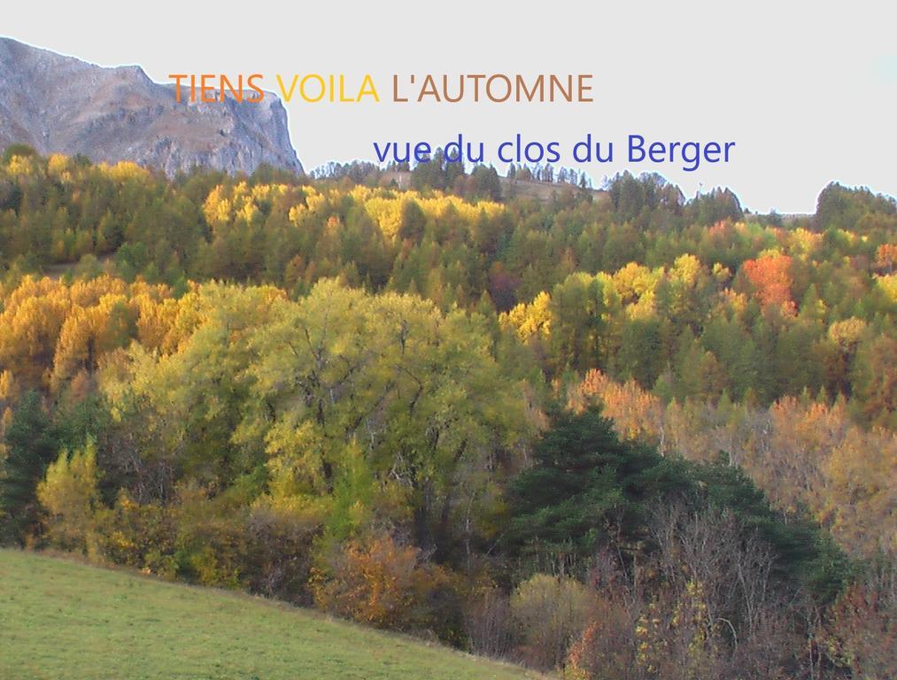 Le Clos Du Berger Le Sauze Luaran gambar
