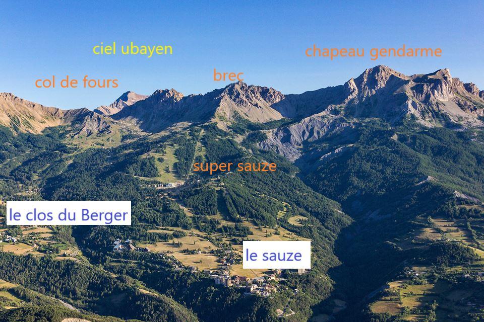 Le Clos Du Berger Le Sauze Luaran gambar