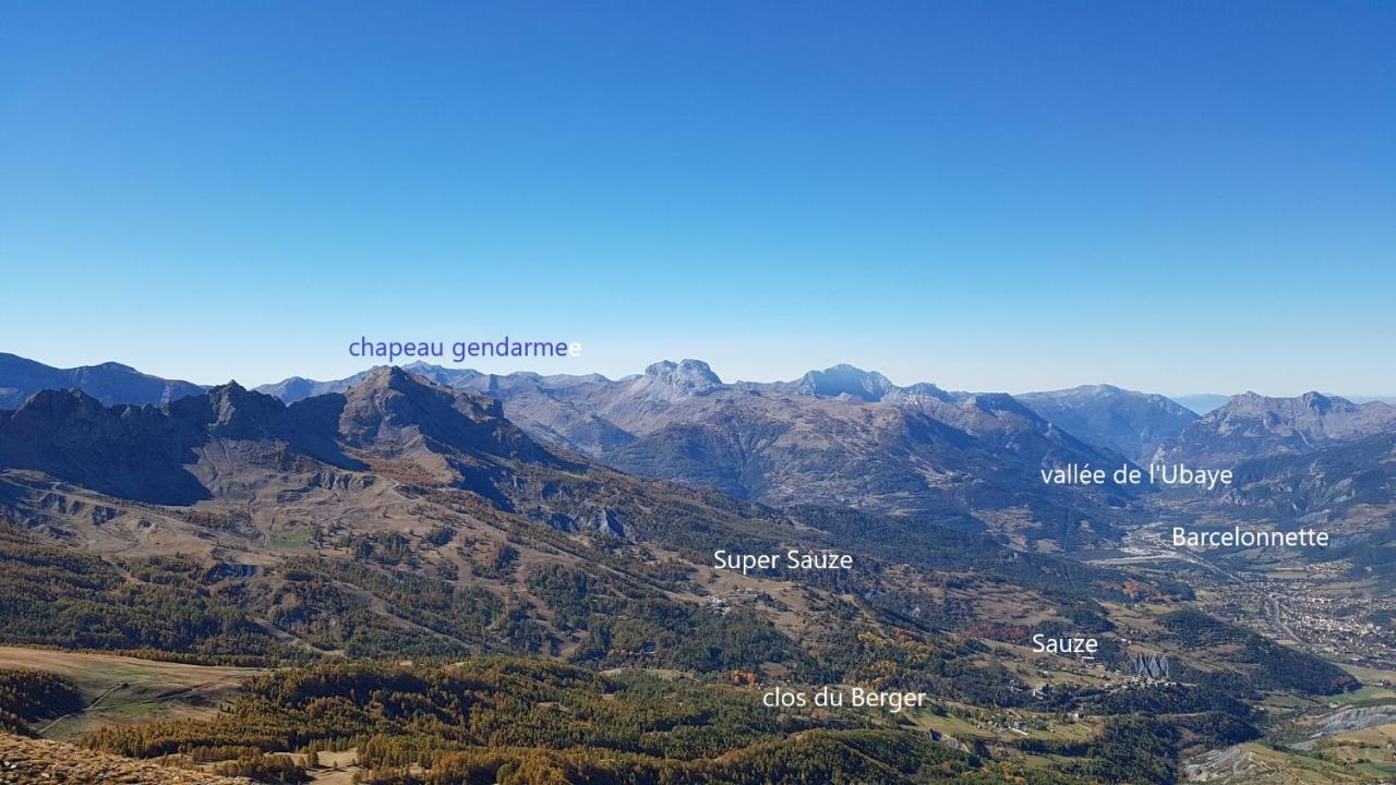 Le Clos Du Berger Le Sauze Luaran gambar